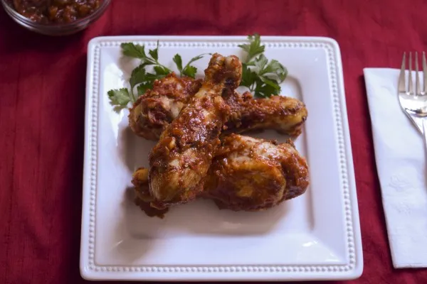 Baharatlı güney usulü barbekü tavuk