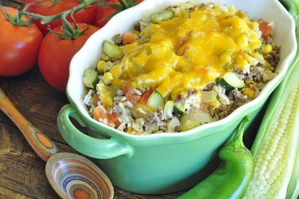 Enchilada pilavı