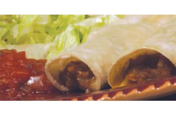 Fasulyeli enchilada