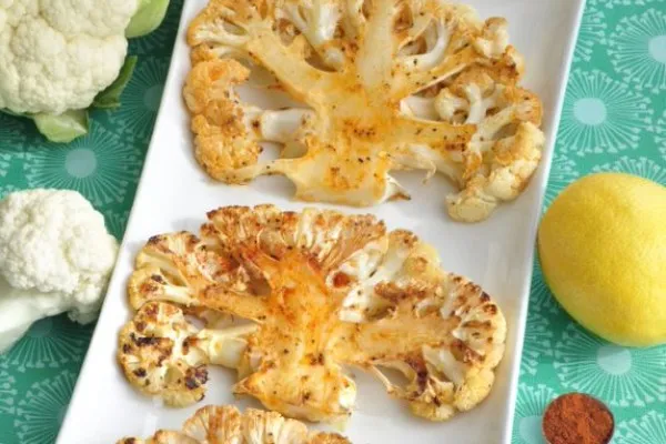 Fırında karnabahar steak