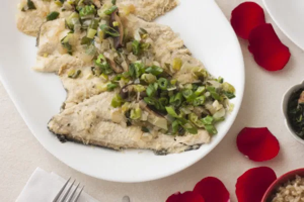 Fırında parmesanlı balık