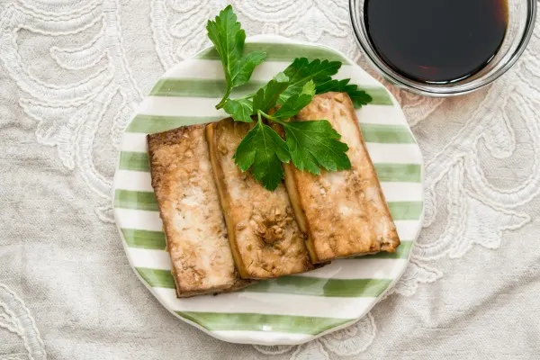 Fırında tofu