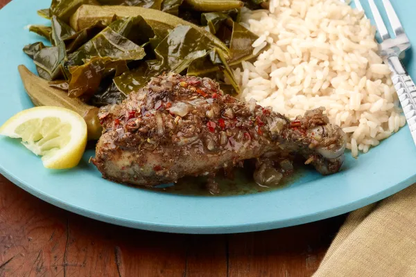 Jamaika usulü jerk tavuk