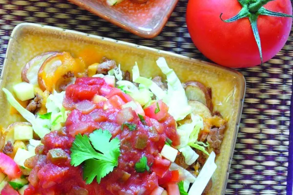 Patatesli nacho