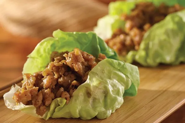Teriyaki marul dürümü
